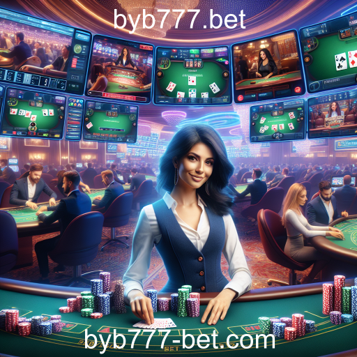 A Experiência Inigualável do Dealer Ao Vivo no byb777.bet